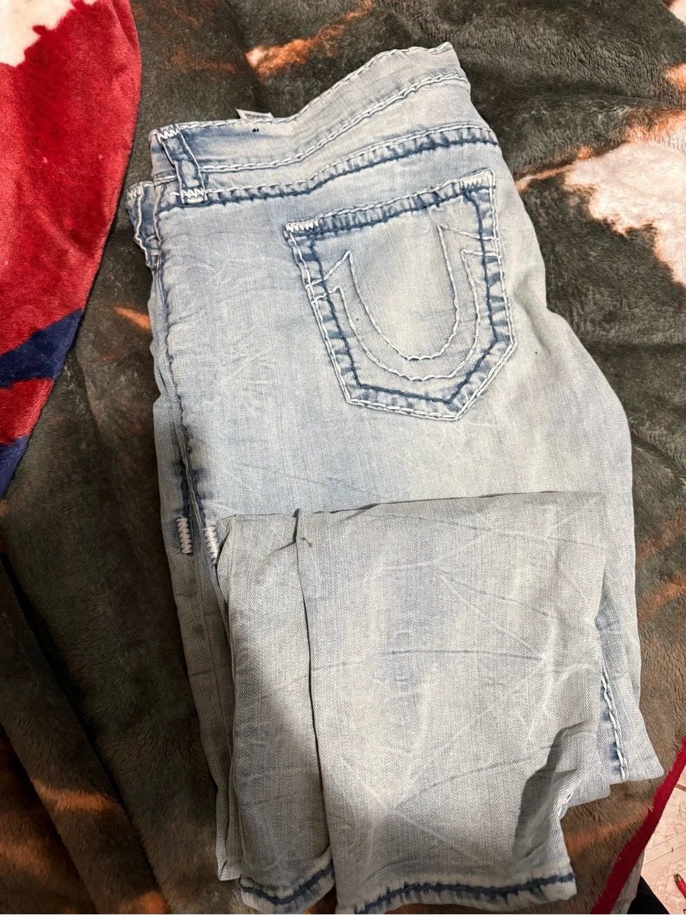 True Religion Men's Rocco Skinny No Flap size 44